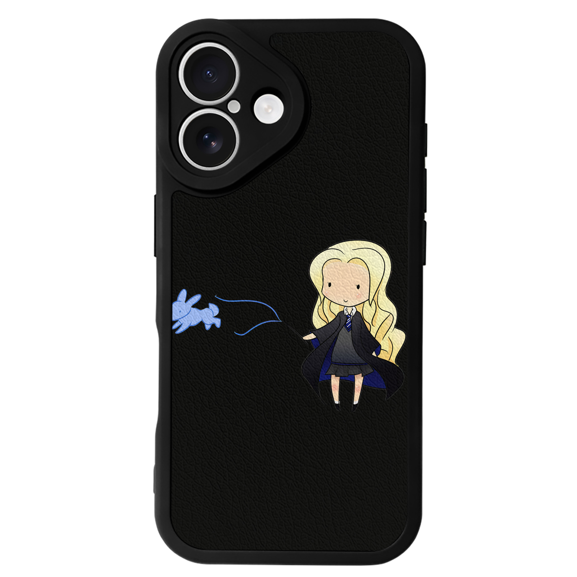 （画像用） Harry Potter ハリー・ポッターシリーズ 【iPhone 16シリーズ対応】シリコンスマホケース（レザー調） 材質：シリコン